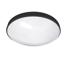 LED lubinis vonios šviestuvas CIRCLE LED/24W/230V 4000K diametras 37 cm IP44 juoda