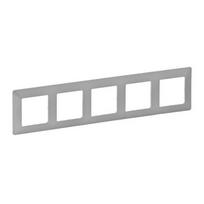 5 vt. rėmelis Valena Life Legrand Life 754135 (aluminio spalva)