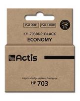 Actis KH-703BKR rašalas (pakaitinis HP 703 CD887AE; standartinis; 15 ml; juodas)