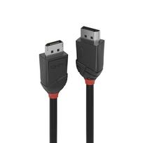 Lindy 0.5M Displayport 1.2 Cable,  Black Line