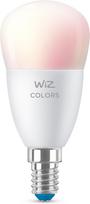 WiZ smart lamp, E14 socket, opal glass, RGBW – all colors and shades of white light, Wi-Fi enabled, 470 lumens (929003499722)
