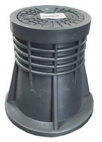 Gatvės sklendės dangtis D270/D190/H270, metalas/plastikas