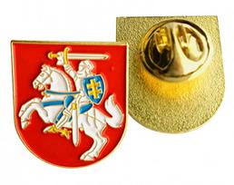 Metalinis ženkliukas Vytis