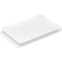 Dangtis daiktadėžei Eurobox system, plastikinis, skaidrios sp., 60 x 40 cm