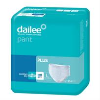 DAILEE PANT PERFORMER PLUS L, sauskelnės kelnaitės, 15vnt.