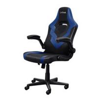 Trust GXT 703B Riye Blue Comfortable adjustable gaming chair with flip-up armrests