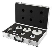 Gręžimo karūnų rinkinys Makita E-15796; 35-114 mm; 8 vnt.