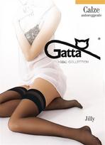 Gatta Jilly - Thigh High Stockings Nero Black 1-2