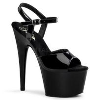 Pleaser Adore-709 Black 38