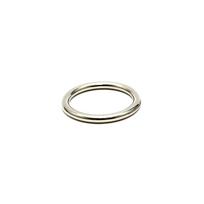 Rimba Solid Metal Cockring 6mm Thick 7371 50mm
