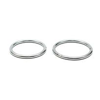 Rimba Welded Metal Cockring Set 7370 50 + 55mm
