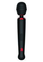 Doc Johnson Kink Power Wand Ultra-Powerful Silicone Wand Massager Black