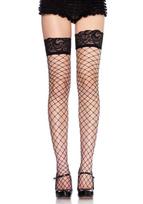 Leg Avenue Fence Net Thigh Highs 9037 Black