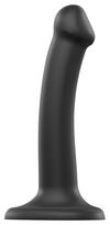 strap-on-me Silicone Bendable Dildo Black S