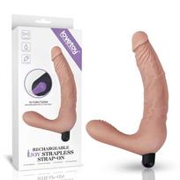 LoveToy Rechargeable IJOY Strapless Strap-on LV430200 Flesh