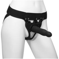 Doc Johnson Body Extensions Be Daring Hollow Silicone Strap-On Set