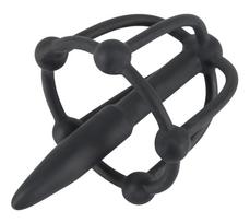 You2Toys Penis Plug with Glans Cage Black
