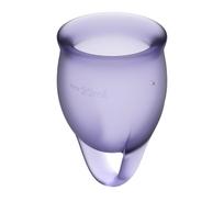 Satisfyer Feel Confident Menstrual Cup Lilla