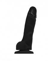 strap-on-me Soft Realistic Dildo Black L