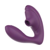 Paloqueth Dual Stimulation Clitoral and G-Spot Vibrator Purple