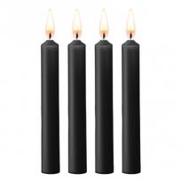 Ouch! Teasing Wax Candles Parafin 4-pack Black