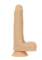 Naked Addiction 7.5" Rotating & Thrusting Vibrating Dong with Remote Skin