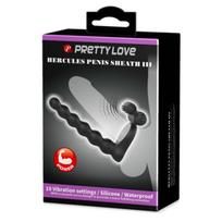 Pretty Love Hercules Penis Sheath III Black
