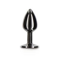 Taboom Butt Plug With Diamond Jewel Black S