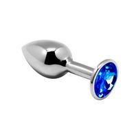 Alive Mini Metal Butt Plug Anal Pleasure Blue M