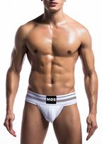 MOB Fetish Classic Wide Jockstrap White M