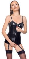 Black Level Vinyl Corsage 2840529 Black S