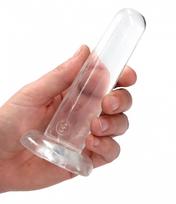RealRock Finger Like Dildo with Suction Cup 13,5cm Transparent