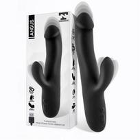 Tardenoche Angus Vibrator with Thrusting Movement 2 Motors Silicone Black