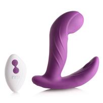 Inmi G-Rocker Come Hither Vibrator with Remote Control Purple