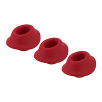 Womanizer Type A Stimulation Heads Premium, Classic, Liberty S Red 3 Pack