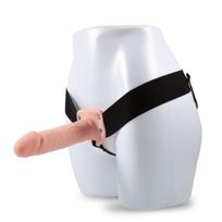 Blush Dr. Skin 7 Inch Hollow Strap On Vanilla