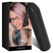Paloqueth Bullet Mini Vibrator with 10 Powerfull Vibration Modes Black