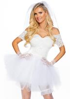 Leg Avenue Blushing Bride 86826 M/L