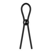 Nexus Forge Single Adjustable Lasso Silicone Cock Ring Black