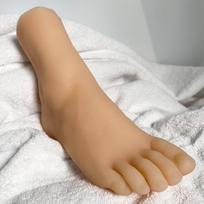 HiSmith C1096-R Foot Masturbator with Vagina Realistic Right Foot 21cm