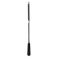 Rimba Horse Whip with Diamond Handle 50cm Black