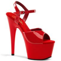 Pleaser Adore-709 Red/Red 35