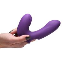 Inmi Finger-Pulse Silicone Pulsing Finger Vibrator Purple
