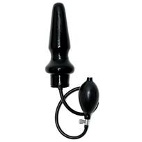 Rimba Inflatable Butt Plug Large with Massive Core Black
