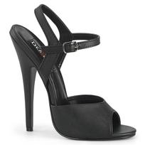 Pleaser Domina-109 Blk Faux Leather 36
