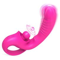 Paloqueth Best Friend Vibrator for Dual G-spot & Clitoral Stimulation Pink