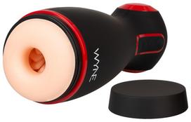 Wyne 06 Masturbator Dual Motor Vibrating, Sucking & Moaning Function