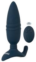 Anos RC Thrusting Butt Plug with Vibration Black