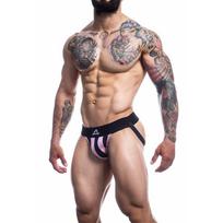 Cut4Men JOCKSTR4P01 Jockstrap Pink Stripes XL