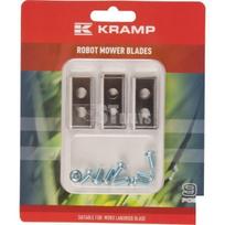 Žolės pjovimo roboto peiliukai 9vnt. tinka Worx 3543-01